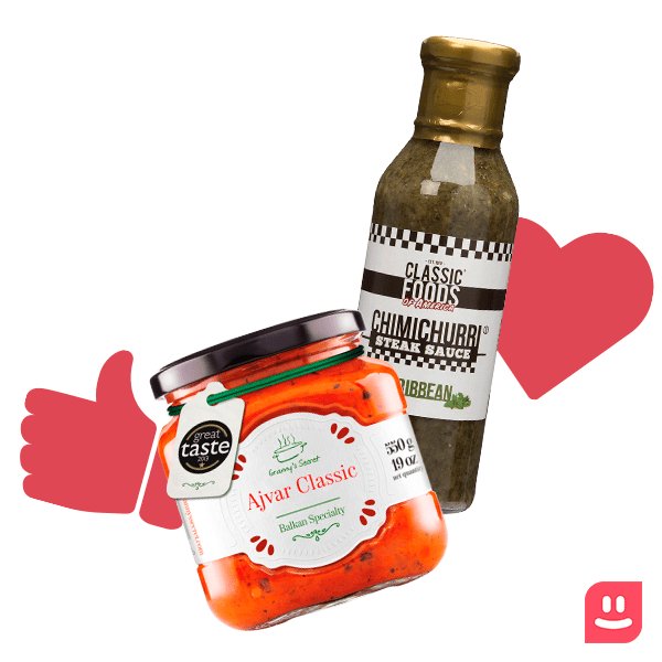 TestaboxFR's tweet image. Lequel préférez-vous? Commentez with the emoji 👍🏻 si vous préférez Ajvar Classique ou avec un ❤️ si vous préférez sauce Chumichirri. N'oubliez pas de faire votre sélection!