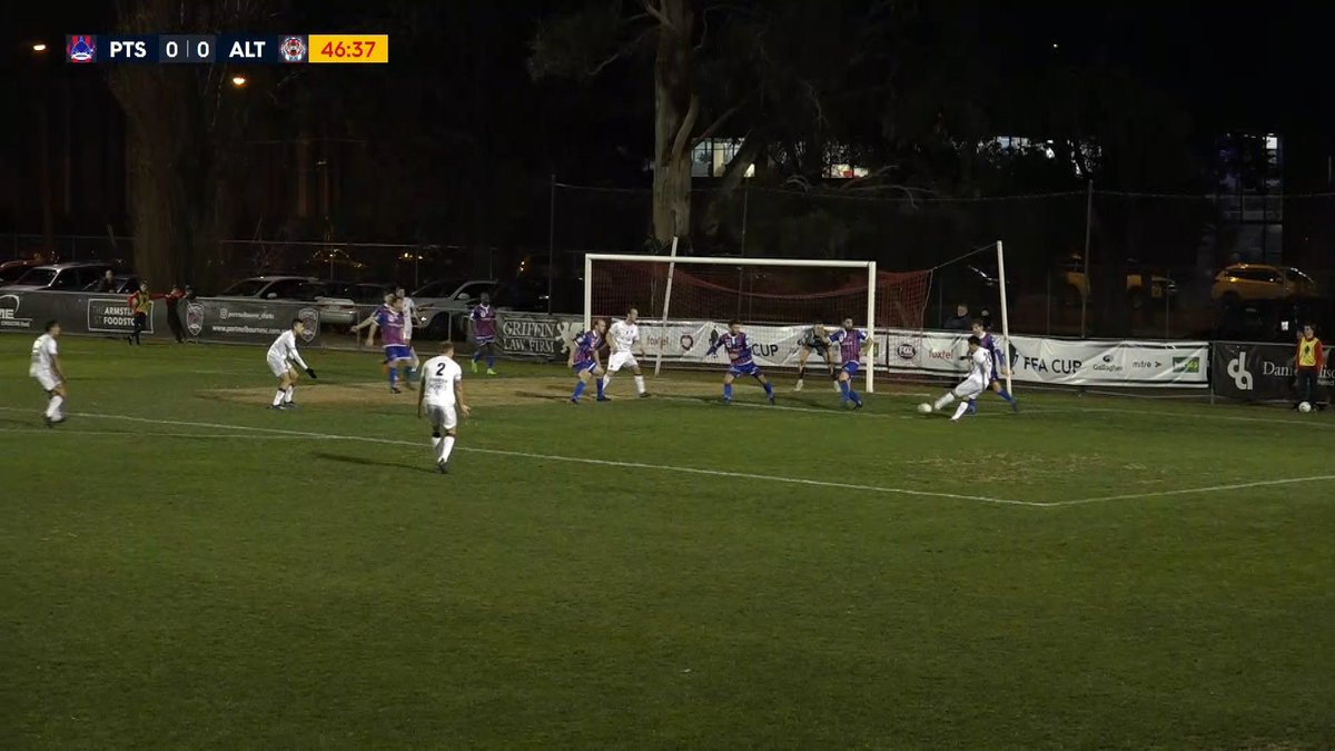 codefootballau's tweet photo. It was a moment to forget for keeper Matthew Symes as his howler handed @apialeichhardt the lead on the cusp of half time.
#PMSvALT https://t.co/mJ6gsqc8Xs