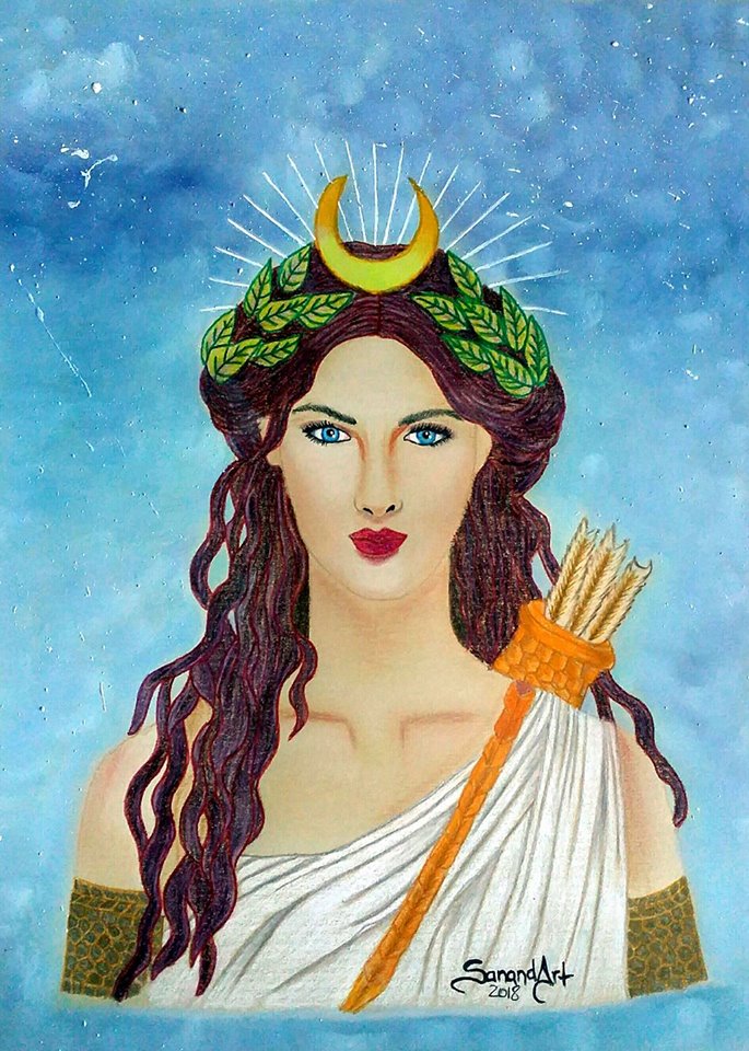 sanandart's tweet photo. Dibujo de la diosa Dana realizado con lapices de colores y pastel #prismacolor #panpastel #derwentpastel  #gooddess #gooddessbrigid  #drawinggooddess #diosadana  #amoraldibujo #almabella #Dibujoscreativos #love   #guerreras #dibujodiosas #goddesses #drawinggoddesses #warriors https://t.co/roTdy48rRR