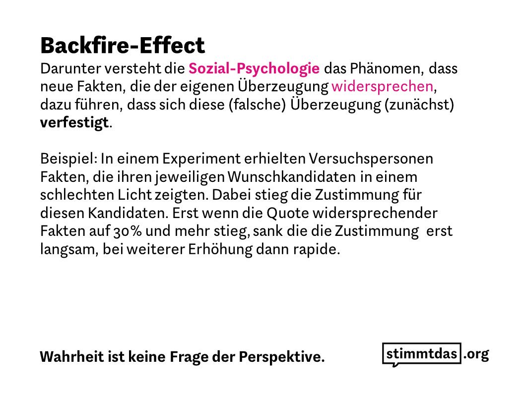 Verbale Ausrutscher und peinlichen Altlasten haben im US-Wahlkampf nicht auf Donald Trump zurückgefeuert. Eine mögliche Erklärung bietet der aktuelle Eintrag in unserem #BullshitLexikon. Mehr davon hier stimmtdas.org/bs-lexikon/