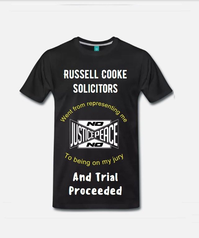 lion_of_judah2k's tweet photo. #Giveaway to #Win a #Russellcooke #Solicitors caught out t shirt

T&amp;Cs see 1st tweet in thread

#Walworth #Wandsworth #Wanstead #Wapping #Wealdstone #WellHall #Welling #Wembley #WembleyPark #Wennington #WestBrompton #WestDrayton #WestEaling #WestHackney #c4news #lawsociety #LBC https://t.co/l5QfLbw68O