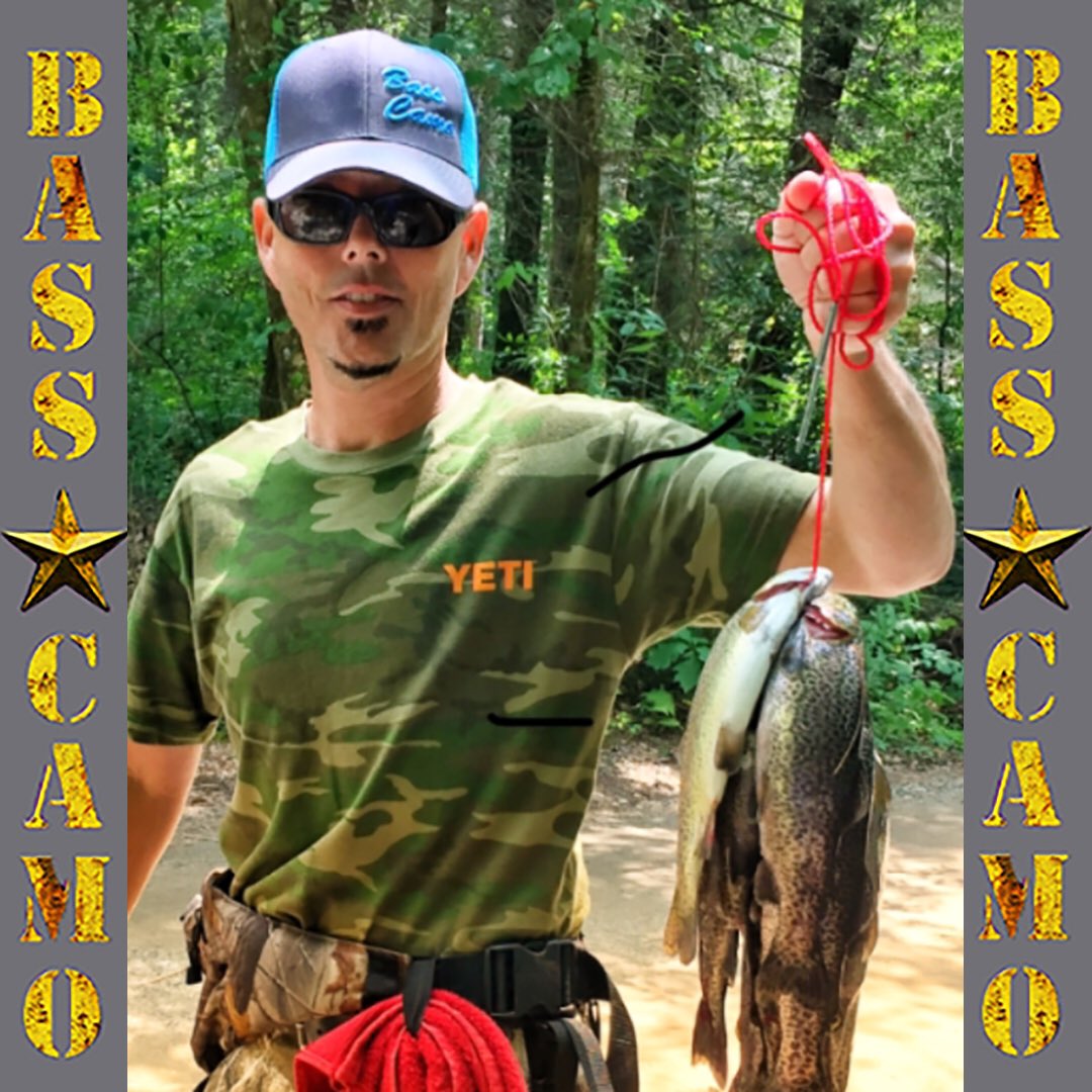 BassCamo's tweet photo. Bama puts more wood on the fire #BASSCAMO blue #3DScript Lid is on fiyaaaa 🔥#Wednesdaywisdom #trout does the body good 👊🎣👍 https://t.co/2a6e0LxKpV