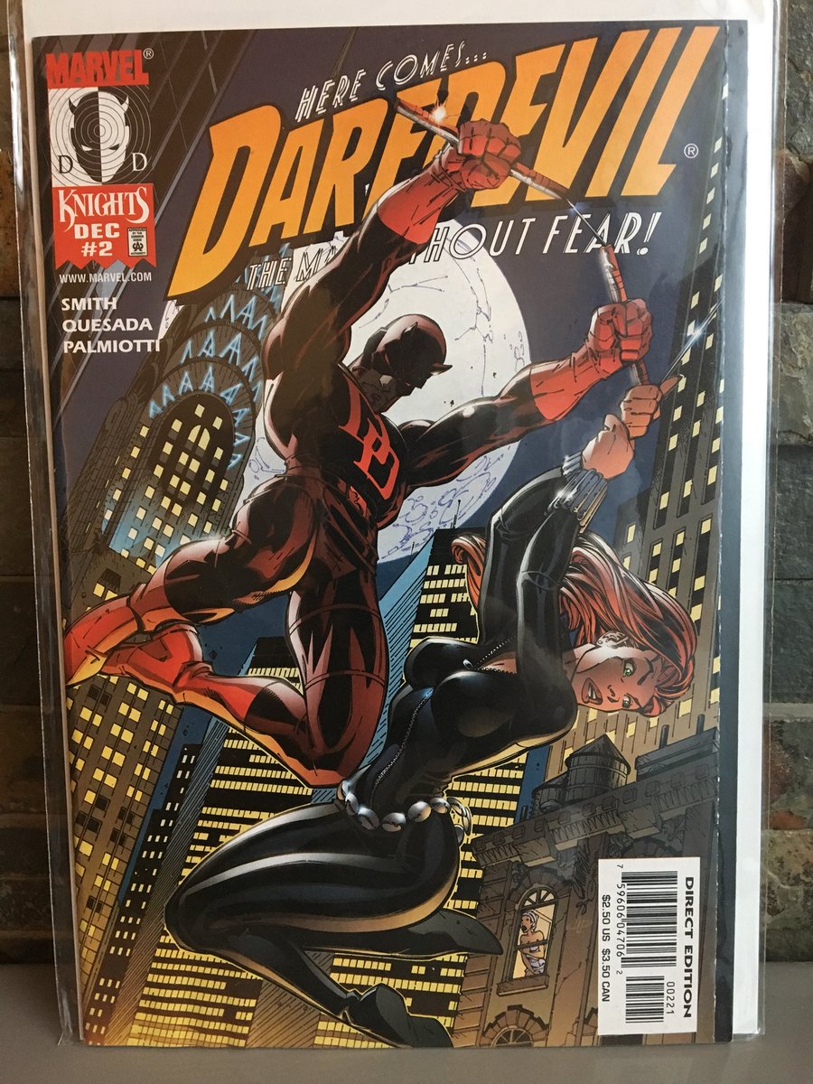 Day 59 #CampbellCovers a great  #Daredevil cover featuring  #BlackWidow . Would like to see Charlie Cox appear in the upcoming BW movie.  #Marvel