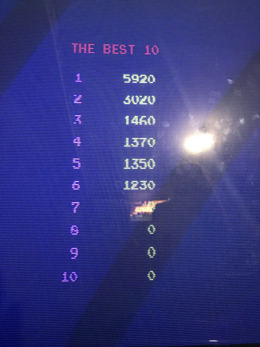 #10pscore 5920 - Spaced Fridaybird - dare I say this is the poor cousin of Phoenix ? - pathetic hate beaks and silly bombs. Tried to like this but just not feeling the love. Definitely coded on a Friday afternoon!