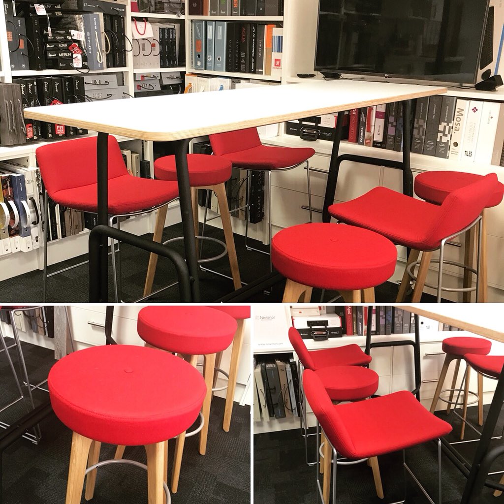 JessDV8Designs's tweet photo. Nearly 4 months in our new office and we finally got around to ordering our meeting table and stools! Thank you to @Connectiontweet for the supply and we can’t wait to test it out for our CPD later with you guys, although @LizDV8Designs just couldn’t quite help herself 😉 https://t.co/g1sk5X5dph