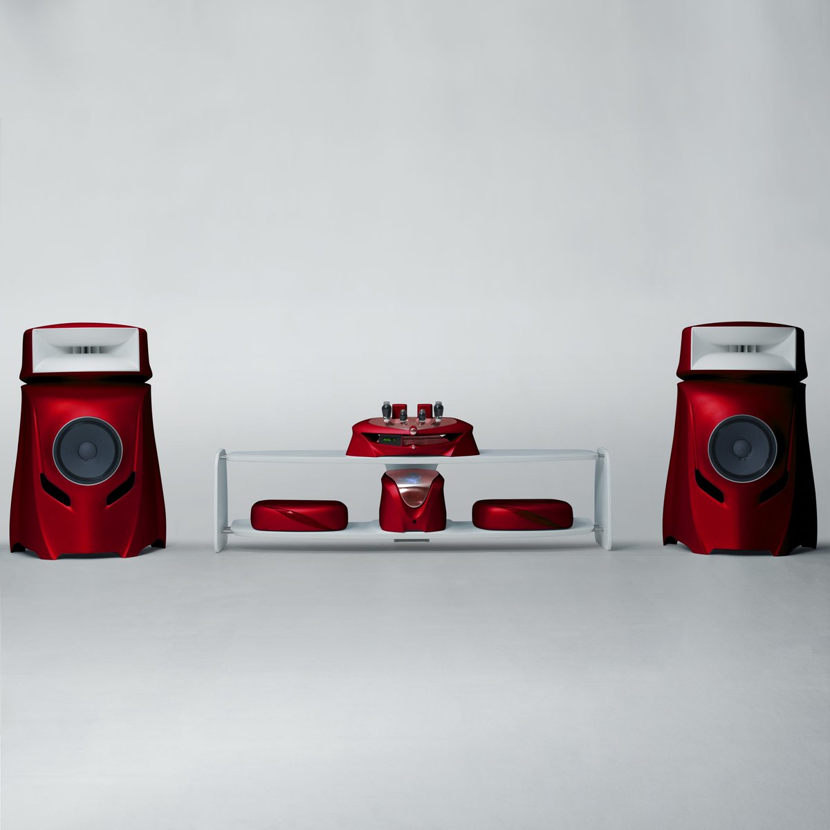 AskjaAudio's tweet photo. A dreamy configuration of Askja Origin in the color Depth of Red 7, showing off all its power attitude. 
.
.
. 
#handcrafted #audiosystem #red #configuration #bespoke #custom #music #musique #art #sound #audio #engineering #design #realism #veracity #technology https://t.co/CuIg5b70m6
