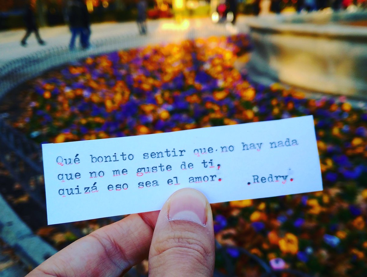Redry13's tweet image. Qué bonito sentir...