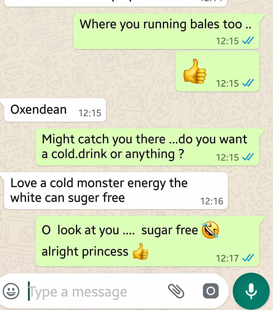 The conversations you have  with @downsman91 
Sugar free 🤣 ... right that will counter balance the 4 Henry Westons last night &amp; the pies today ... PMSL