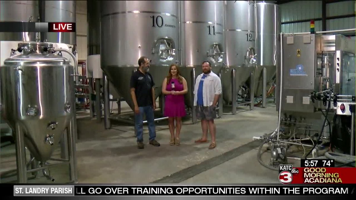 ON GMA: <a href="/AcadianaArts/">AcA</a>' 11th annual Gulf Brew Festival will take over Blackham Coliseum this Saturday. <a href="/AbbyBreidenbach/">Abby Breidenbach</a> was LIVE this morning at <a href="/BayouTecheBiere/">Bayou Teche Brewing</a> with details on what guests can expect. katc.com/story/38724967…