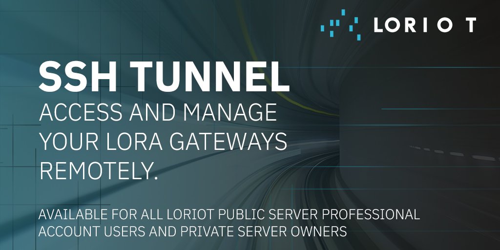 LORIOTio's tweet photo. Let's introduce a new #feature of our #LoRaWAN #Network #Server: #SSH #Tunnel!
It allows you to centralize the gateways management easily, reducing cost and increasing the scalability of your #LoRa Network.
https://t.co/zzYFFSzDtd
#goProfessional
#IoT #LPWAN #LPWA #Security https://t.co/PIyHwTirGG