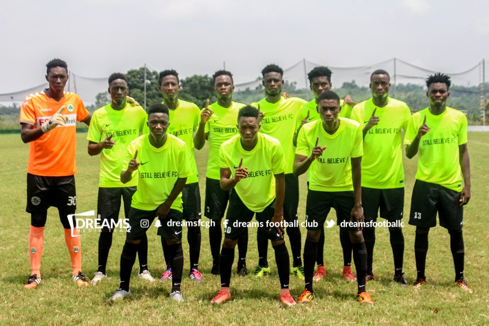 DreamsFootballC's tweet photo. 📷Our youth side, Still Believe FC, were involved in a scouting tournament over the week at the Republicans Academy Park in Aburi.

#StillBelieve☝🏿 https://t.co/6qHoUSxaFe