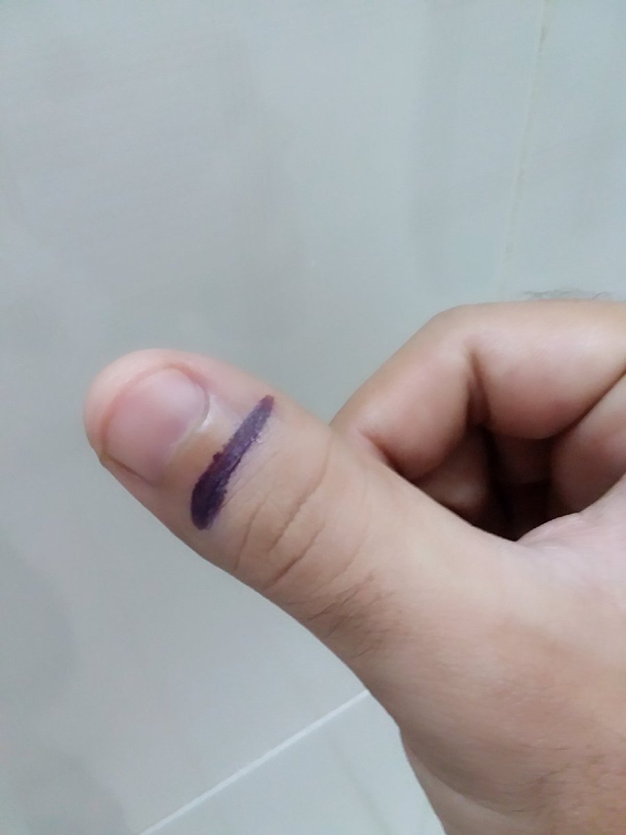 HashimK59617039's tweet photo. First time cast Vote for Change 
#BallayPeThappa 
#AbSirfImranKhan 🏏 https://t.co/0WstzqzWAq