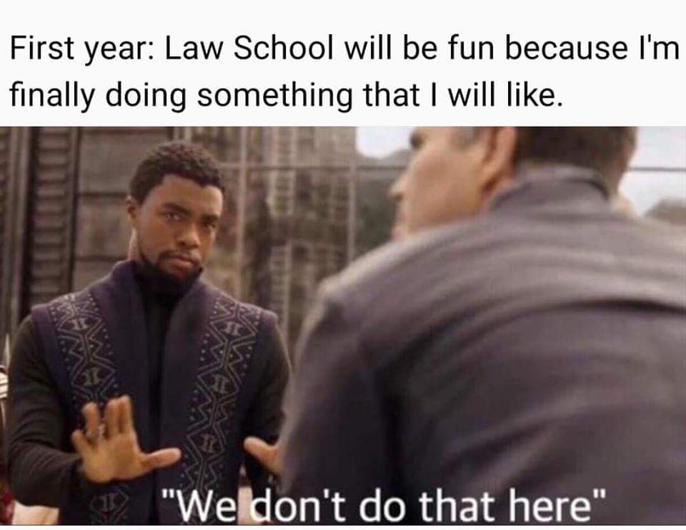 LoveTheScript7's tweet image. #LawStudentProblems