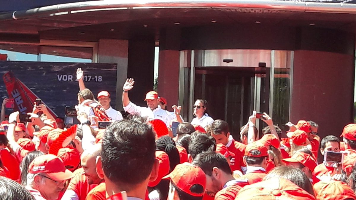 DaniJota's tweet photo. Felicitaciones a @desafioMAPFRE @MAPFRE #SomosMAPFRE #TripulacionMAPFRE https://t.co/iMlk0sn4ep