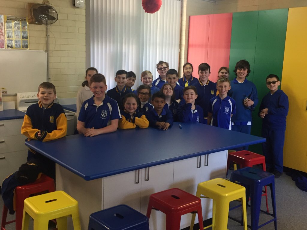 Updated living skills kitchen and sensory room at <a href="/CampbelltownEPS/">CampbelltownEastPS</a> Amazing space for students. Thanks Harrington Kitchens <a href="/cook_janene/">Janene Cook</a>