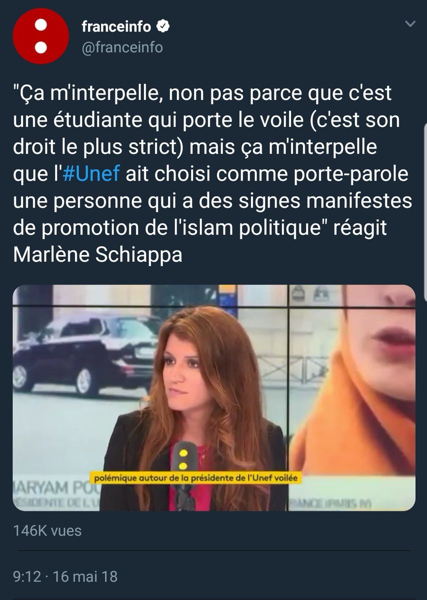 _Pourquoi's tweet image. « On est écœuré par ce lynchage médiatique d’un jeune homme de 26 ans » soupire l'entourage du Président.

Quand vos ministres ont lynché sur les plateaux TV une jeune étudiante de 19 ans parce qu'elle portait le voile, y'a personne de votre gouvernement qui était ÉCŒURÉ hein.