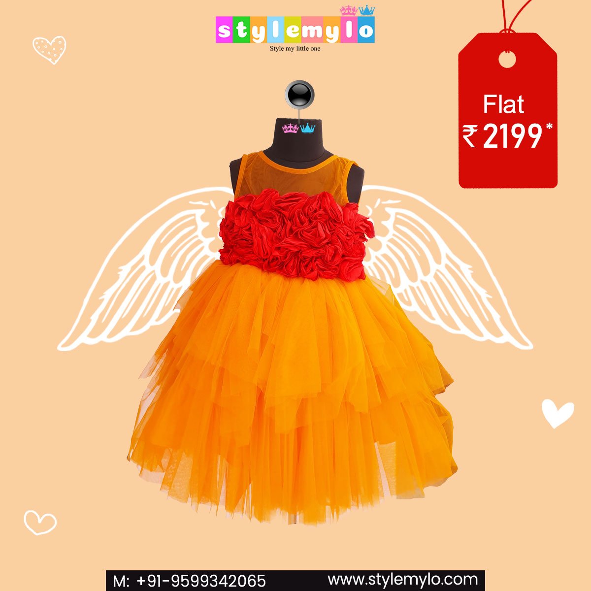 stylemylo's tweet photo. Flash Sale! Flat Rates!
Get all new party shine for your lil princess at our discounted rates.
You can stop your search and shop here :https://t.co/5AcPTIwEUa
Hurry Up!
#Stylemylo #onlineshoppingforkids #Littlegirs #kidstylebook #frock #beautiful #onepiecedress #limitedstock https://t.co/B6hwIS2vks