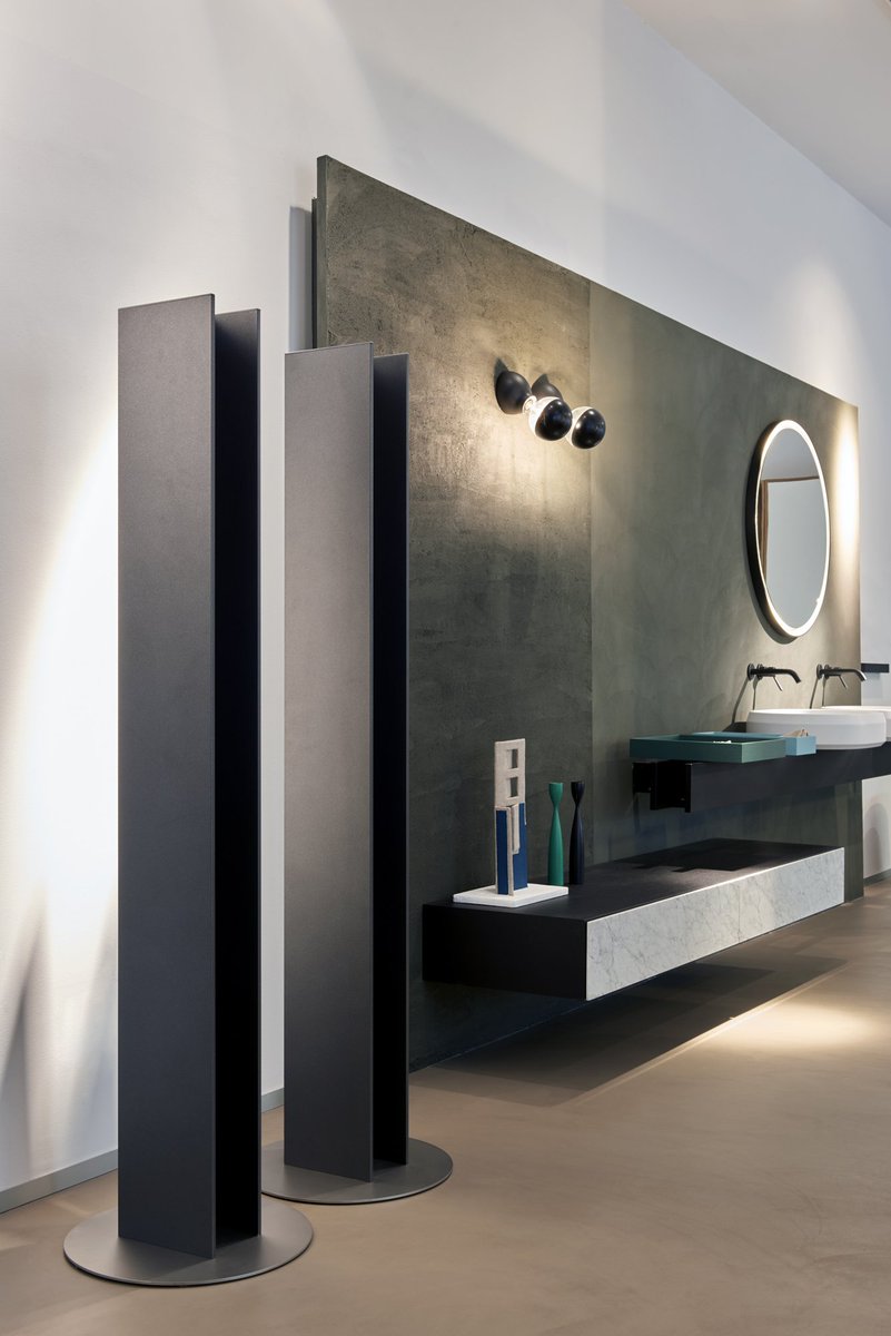 AntraxIT's tweet photo. Contemporary style, minimal and striking silhouettes accompanied by metropolitan ambiances ‘describe’ T Tower, the new modern vertical radiator designed by Matteo Thun &amp; Antonio Rodriguez https://t.co/NvPWSVenOK