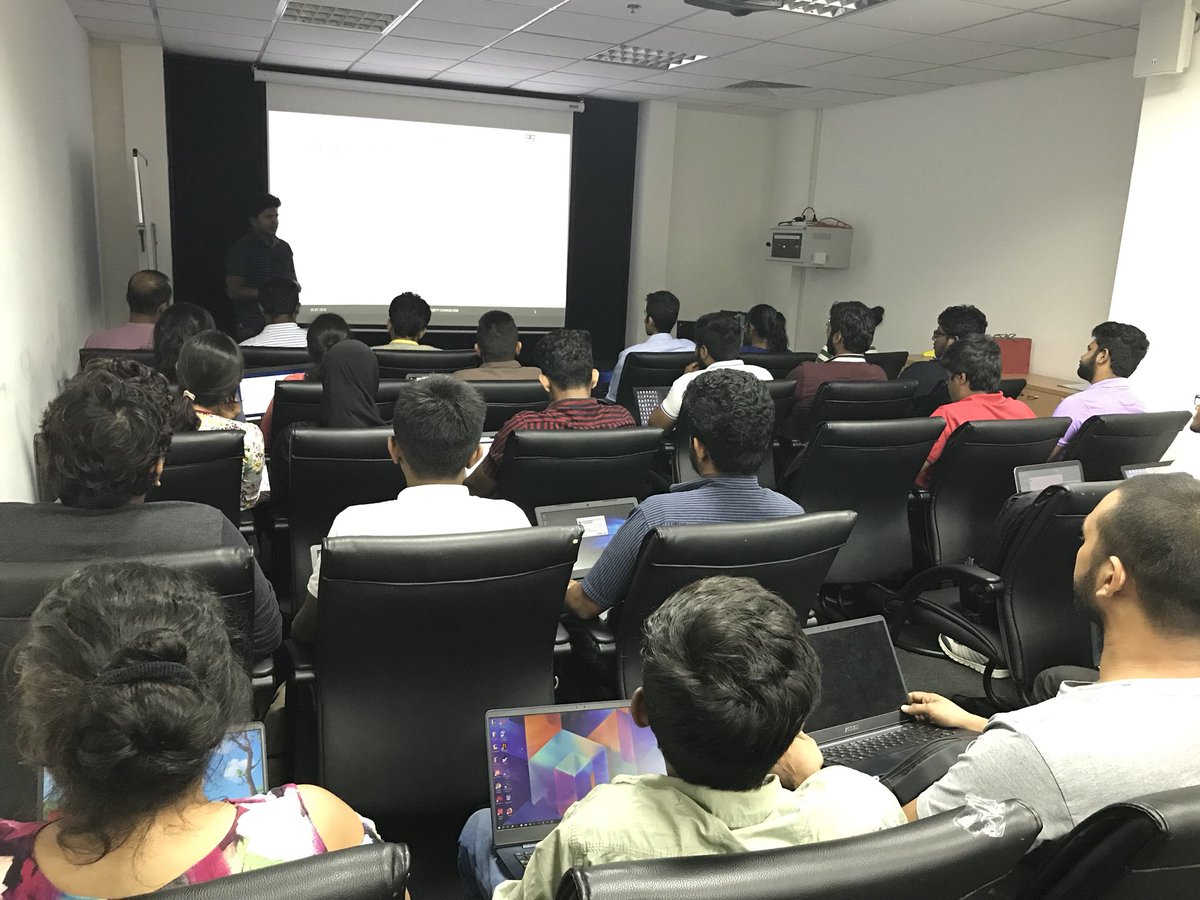 CQCSL's tweet photo. Security Camp is now in progress @99XTechnology #CQCSL https://t.co/NXXJ4rf8fk