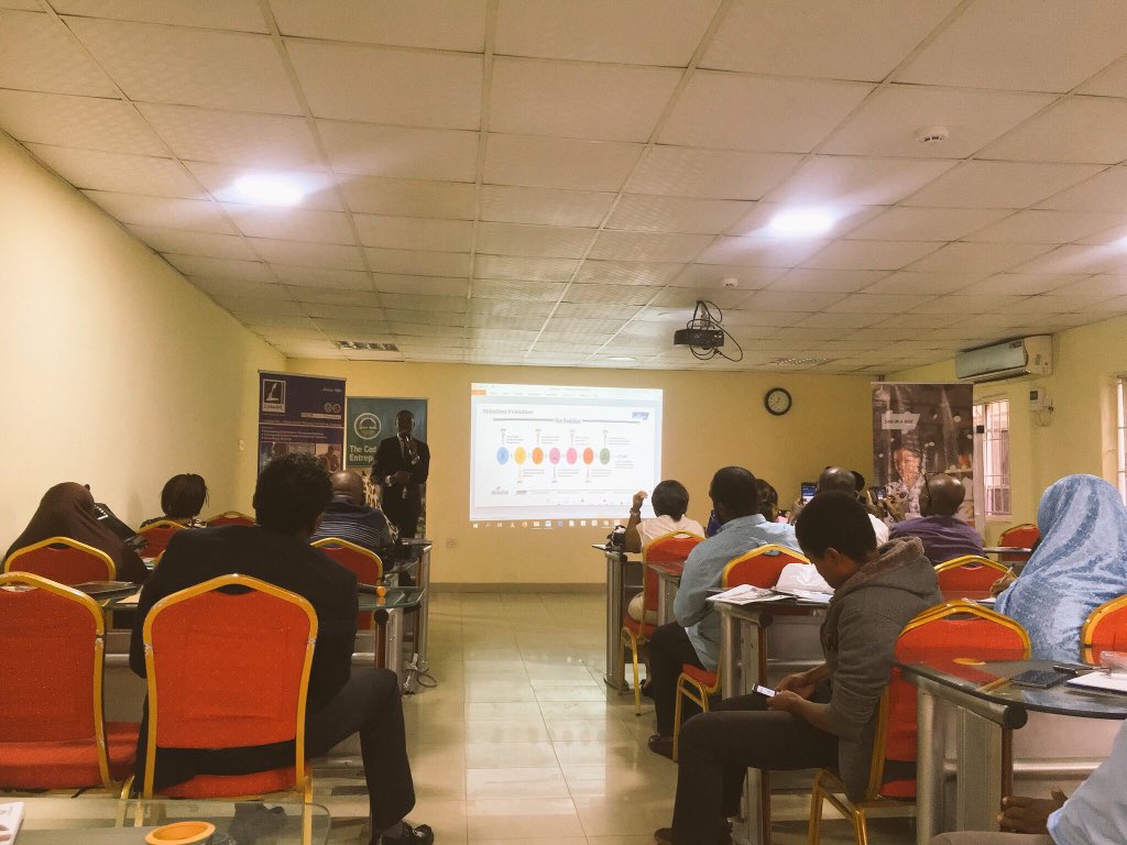 SMEINABOX's tweet image. SME In A Box representative stimulating minds, with means to how SMEs can leverage communication technology to drive business sales across global markets #TechForProfit #SMEInABox