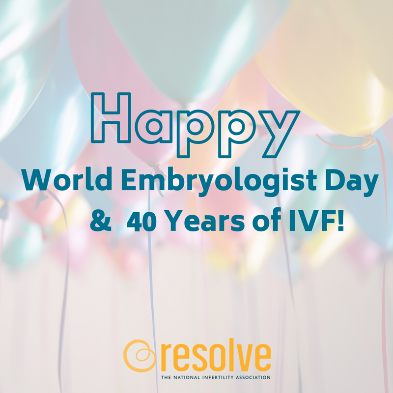 resolveorg's tweet photo. Today is Louise Brown’s 40th birthday, who happens to be the very first person born via IVF. HAPPY BIRTHDAY LOUISE! 🎂 

It is also the same day we celebrate #WorldEmbryologistDay. So make sure to hug or thank, your embryologist today! https://t.co/Uj3scvIhHA