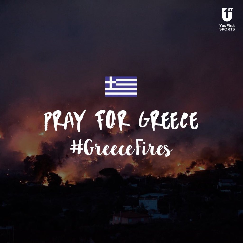 Mucha fuerza para Grecia y para todos los valientes que luchan contra el fuego 🙏🏻🙏🏻 #ForrestFires #Greecefires