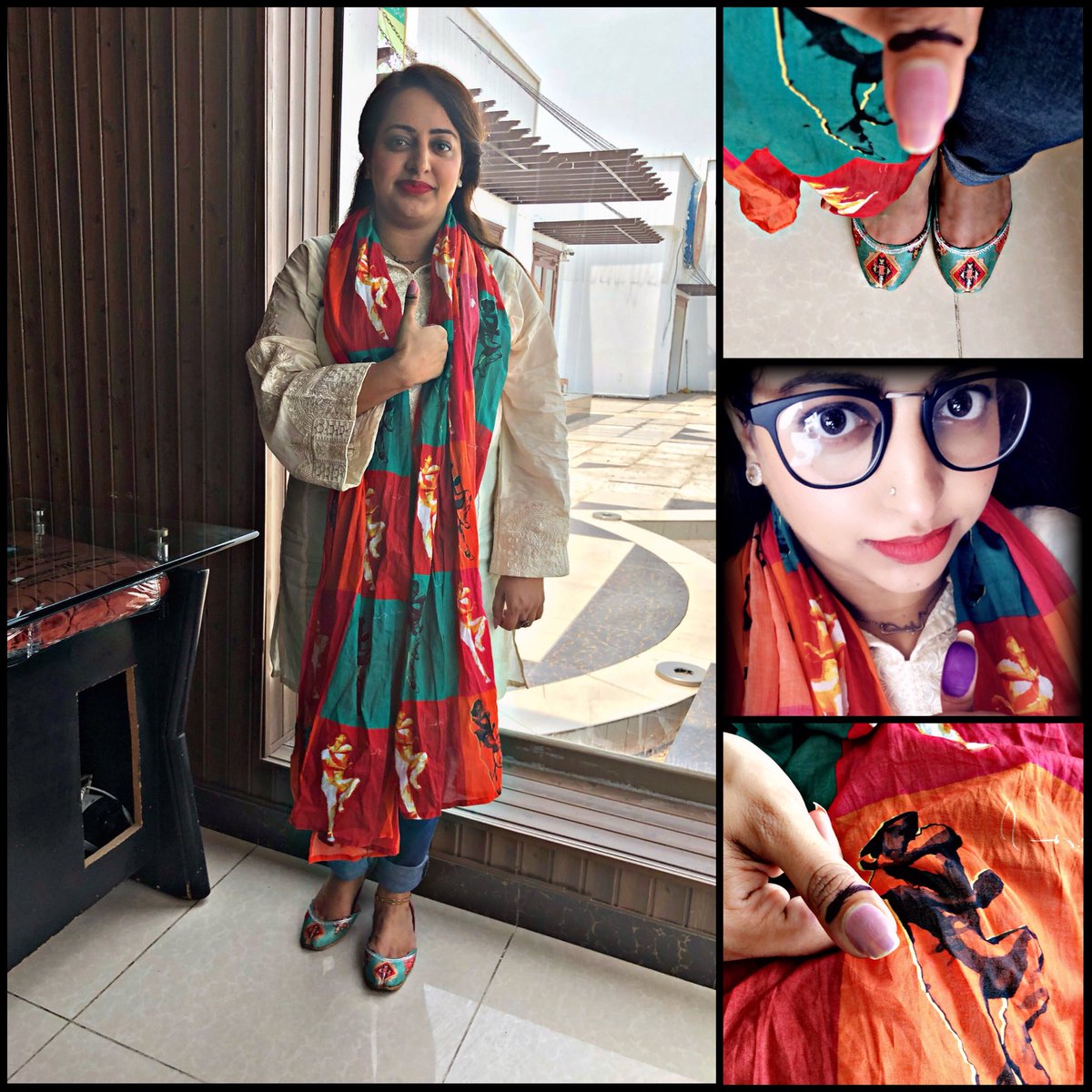 sgulsaba's tweet photo. I was excited to cast vote as I was excited for other festivities of Pakistan. Vote is a right towards the country which you have to give i #voted #ooftd #election2018 #electionpakistan2018 #vote4pti #green #red #pti #lahore #faisalabad #sgs #memorisbysaba https://t.co/eaHONhxEr1