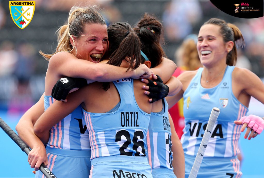 GOOOL DE LAS LEONAS 🇦🇷 (P. Ortiz) GER 3-2 ARG #HWC2018