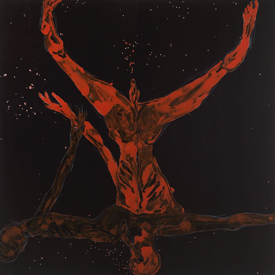 4 more days see Roger Hiorns' fantastic show at Corvi-Mora!

Image:
Untitled (Sex Painting), 2018
Acrylic, latex and wax on polycarbonate
240 x 240 cm, 94.4 x 94.4 inches

#rogerhiorns #corvimora
