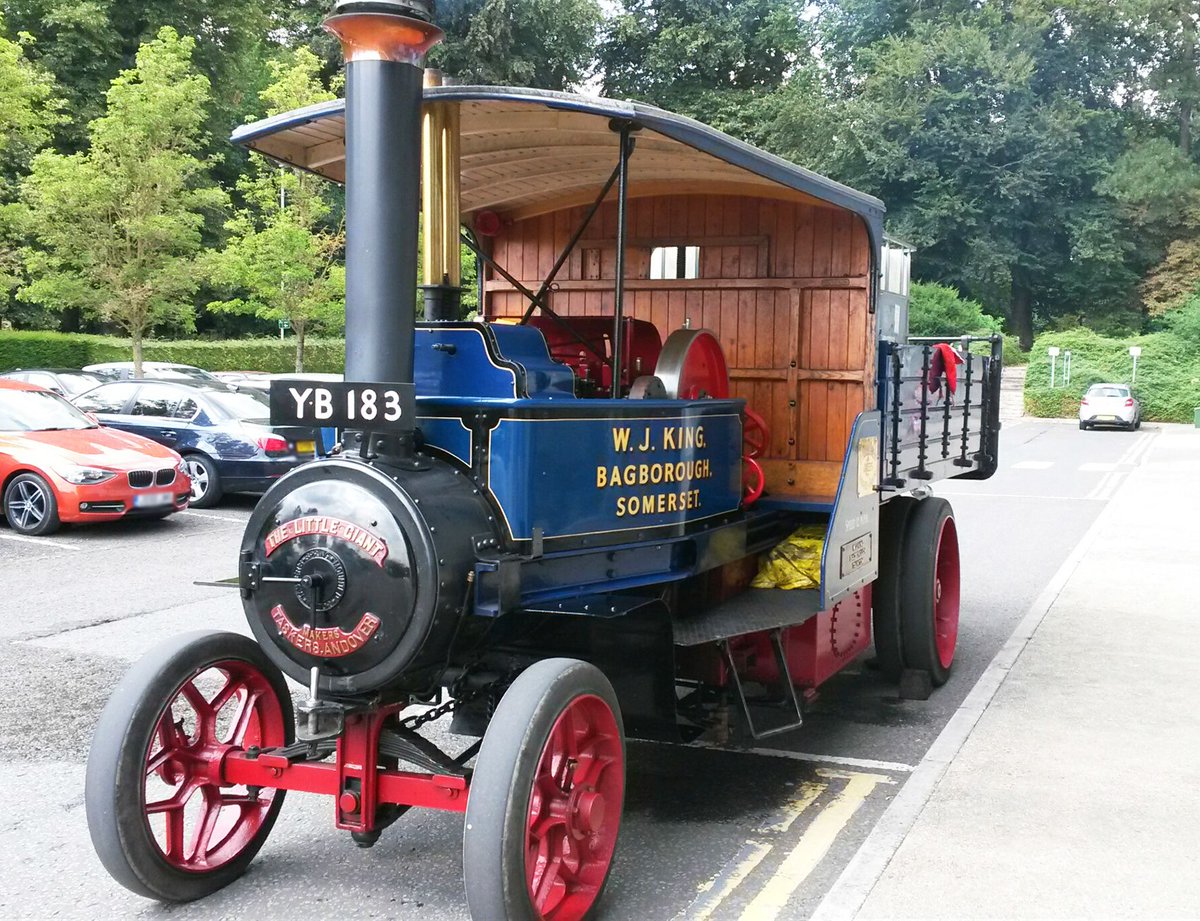 CGenius2018's tweet photo. To coincide with the opening of #MissionMegaMachine the steam wagon from @HantsCulture collections made a special visit to @MilestonesHCT - taking 4 hrs to make the journey from Chilcomb! If you missed it, come along 11 Aug for its next appearance. #CreativeGenius2018 https://t.co/VNIwaif9C0