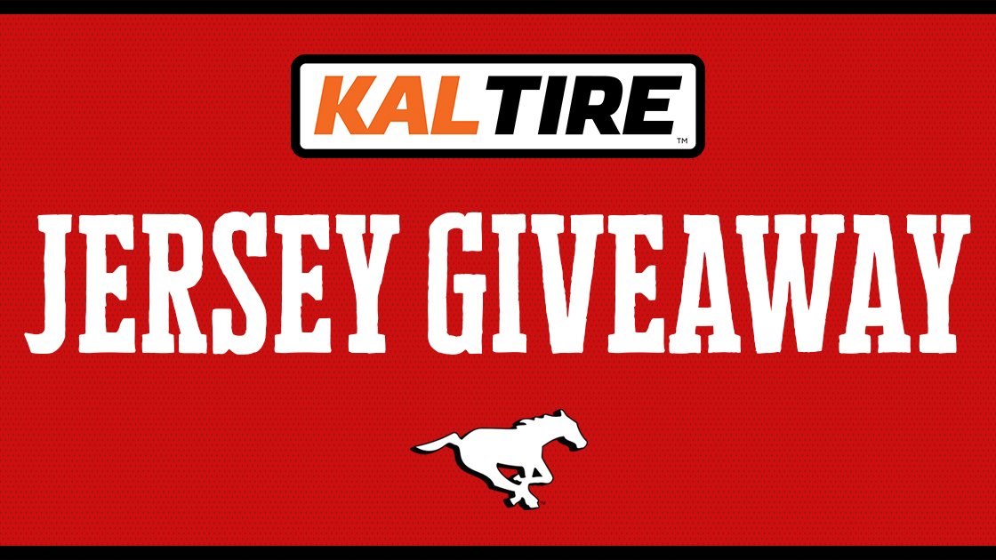 calstampeders's tweet photo. Your Stampeders are on the road this week but we know Calgary has our back. Show your support with an RT &amp; be automatically entered to win a Stampeders jersey courtesy of @KalTire! https://t.co/amFicwgXXL