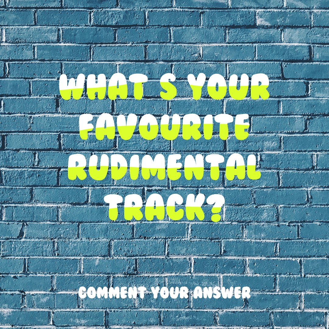 Rudimental tweet media