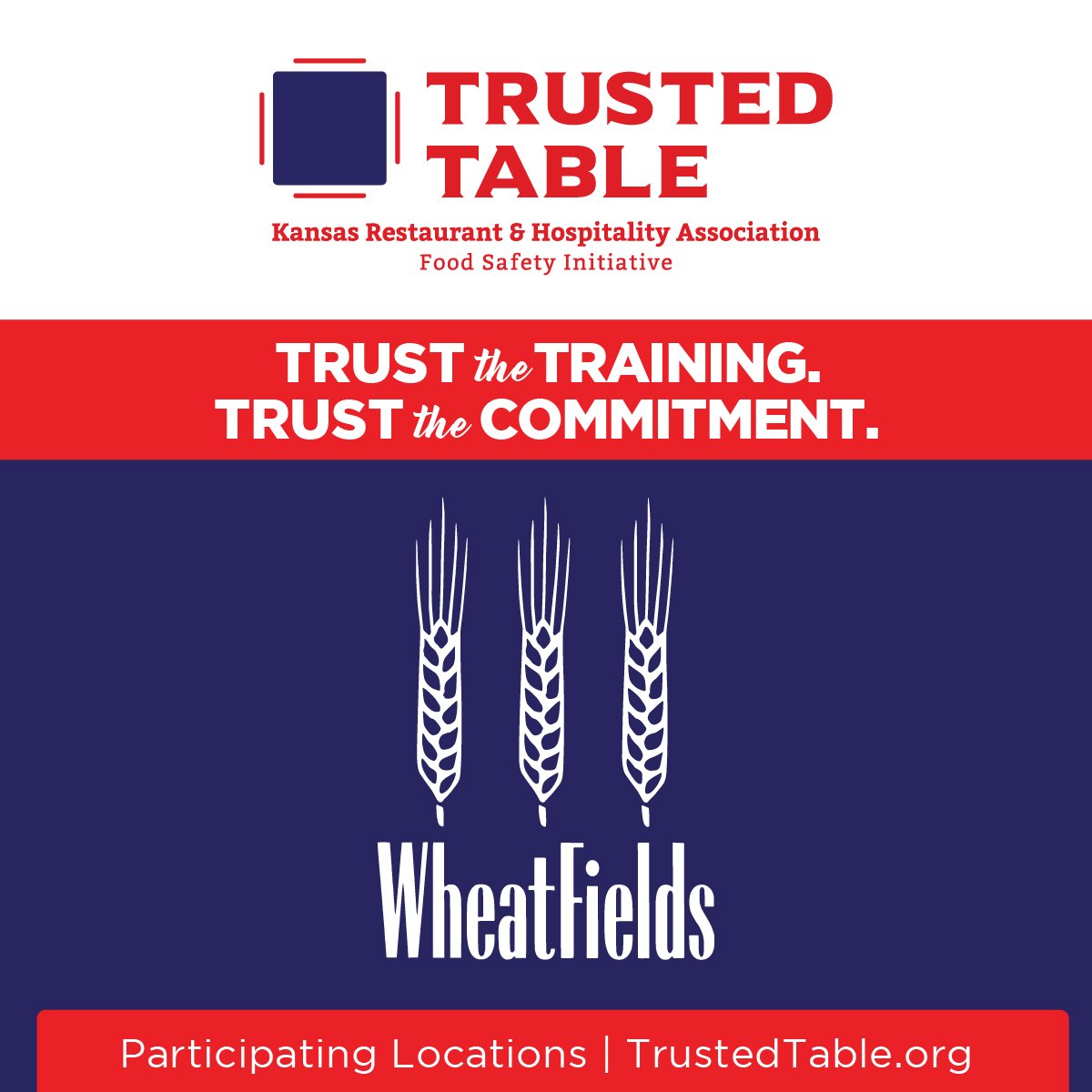 KSRestaurant's tweet photo. We are excited to announce a new #TrustedTable member - Wheatfields Bakery in Lawrence! Click here for more information: https://t.co/NPM2Ajbbep https://t.co/UtAPInHOlS