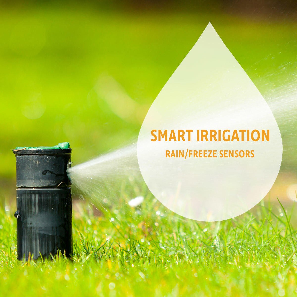 GreenTurfSTL's tweet photo. Rain/freeze sensors prevent irrigation systems from running while it's raining and right after it rains. They add the ability to stop irrigation when temperatures approach freezing and can reduce irrigation water usage by up to 35%: https://t.co/sBtYKgUDoh #SmartIrrigationMonth https://t.co/hQgqRmuwSq
