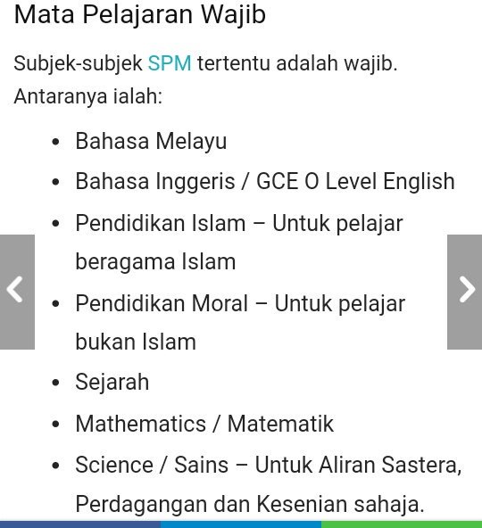 Matapelajaran spm