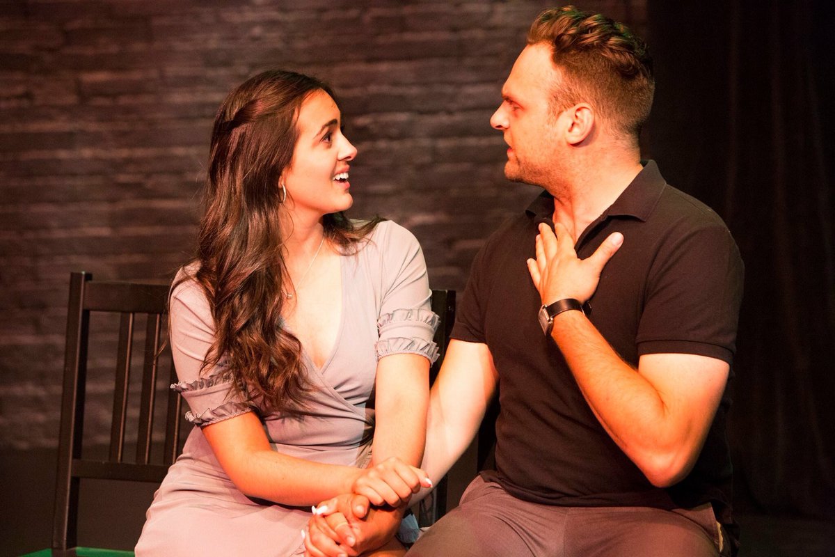 theatrecircuit's tweet photo. Giovanna Pandullo as Sylvia and Luis Fernandes as Eddie in THE LAST BIT.

Returns tonight at 7:30pm at @beyondwallsTPM Backspace, 16 Ryerson Ave., Toronto. 

Tickets @ https://t.co/o56J3vlY30

Photo: Anthony Patrick Manieri

#inch2018 #indieunite #theaTO #the6 #thesix #tdot https://t.co/kxIQHtRSWP