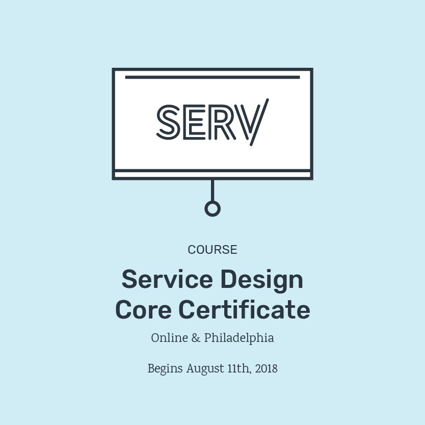 SERV724's tweet photo. Our next #servicedesign certificate course with @richekelman begins in a couple of weeks. This online and in-person course is designed for working professionals. https://t.co/44C0Q0aJa4 https://t.co/0V2jDNZjXk