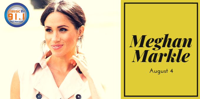 Happy birthday to the Duchess of Sussex and former actress, Meghan Markle 