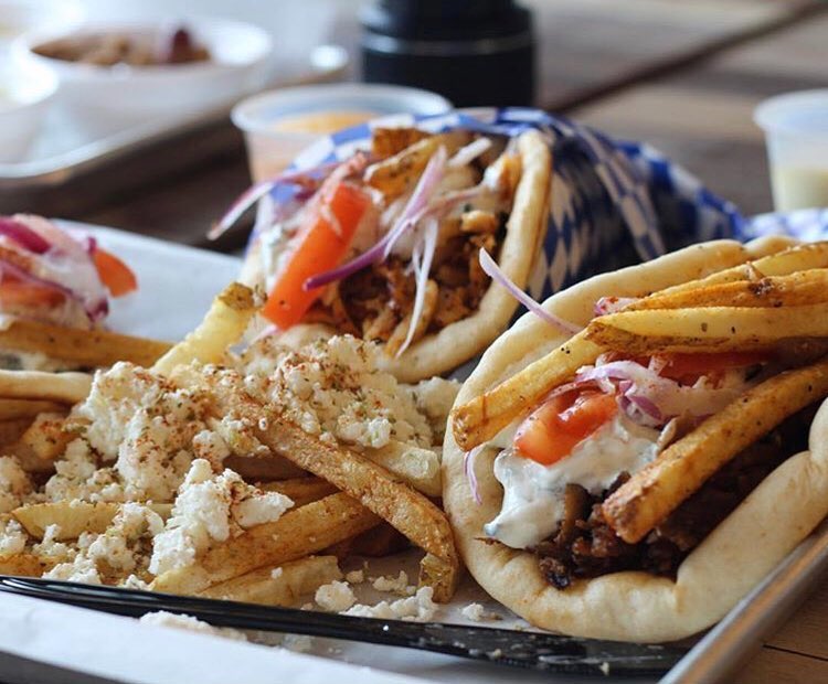 GrkJust's tweet photo. Take a break from school shopping and come see us for lunch! https://t.co/JOZ2hC9Fy4