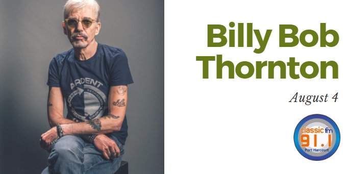 Happy birthday to actor, filmmaker, singer, songwriter, and musician, Billy Bob Thornton 