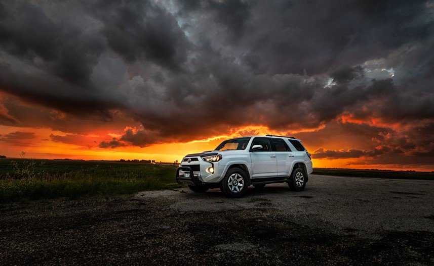PrairieToyota's tweet photo. Instead of sailing off into the sunset. ๐
We prefer to drive. ๐๐จ๐จ
What is your #MyPrairieToyota story? #Toyota4Runner #Manitoba #Sunsets #PrairieViews #BuiltForThePrairies
๐ธ @shannbil https://t.co/iwXf84WgMn