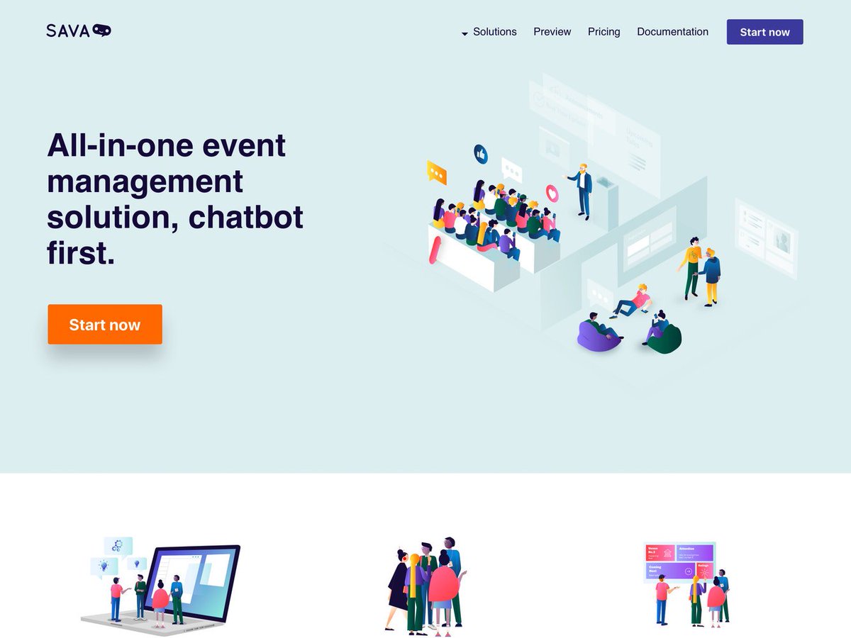 BetaList's tweet photo. Sava Events: All-in-one event management platform, chatbot included
https://t.co/qPwOUbLJG6 https://t.co/ZlMoxdiugf