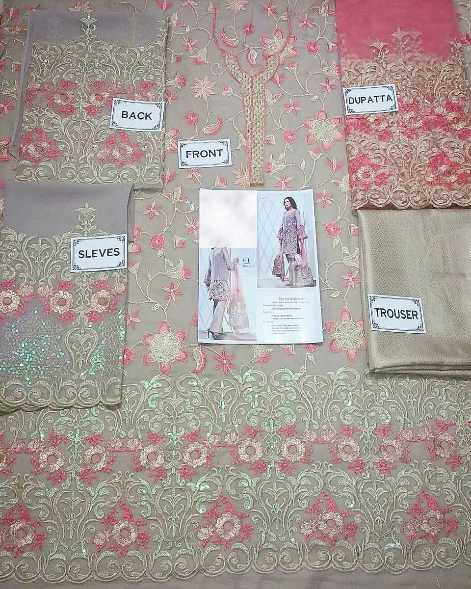 FashionEdge2's tweet image. #jazmín #hit #codesilver #chiffon #dressed #embroidrey #nett #dupta