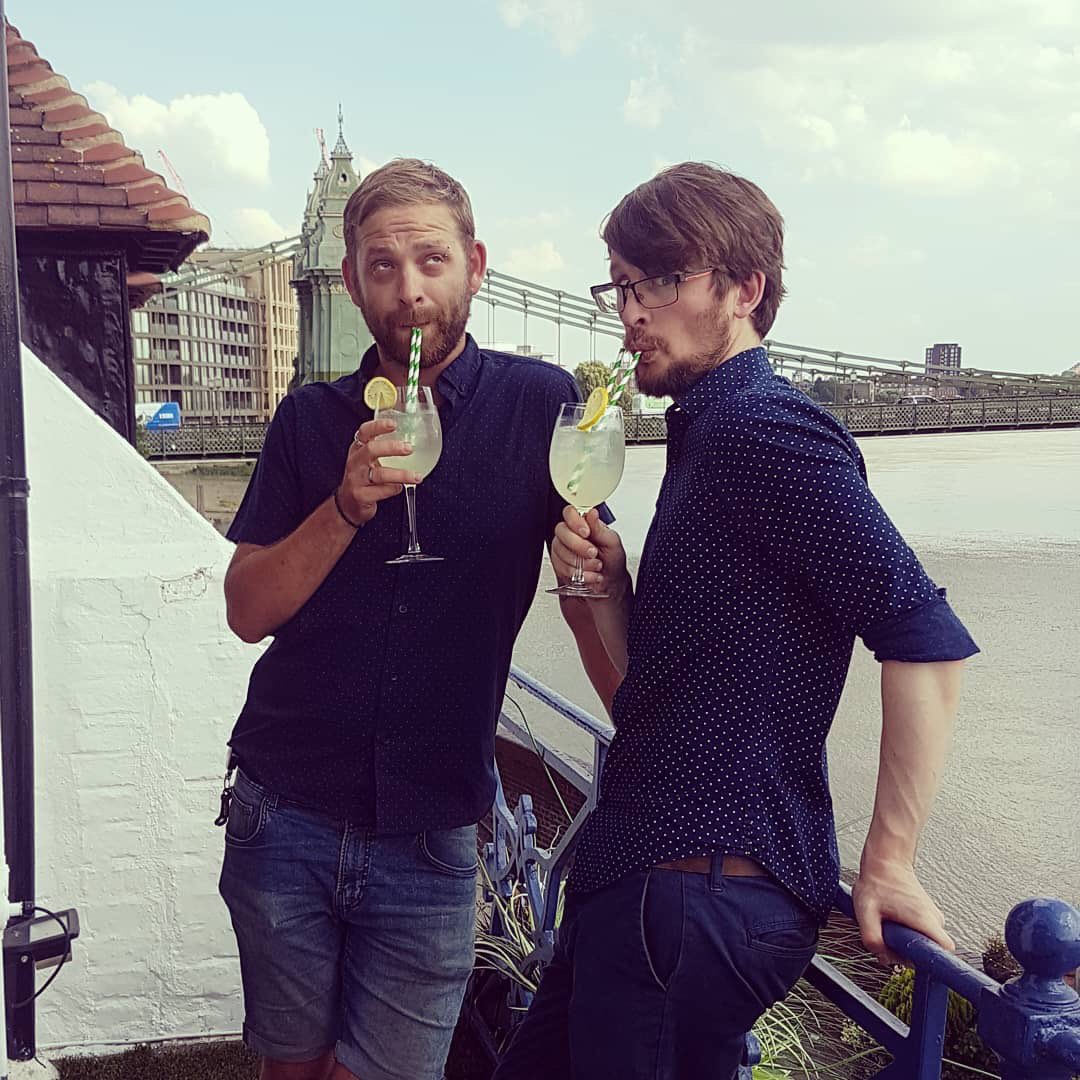 Some serious prepping <a href="/BlueAnchorW6/">Louis A</a> for <a href="/pococello/">Pococello</a> pop up on Friday 🍋 

See ya at 5pm!