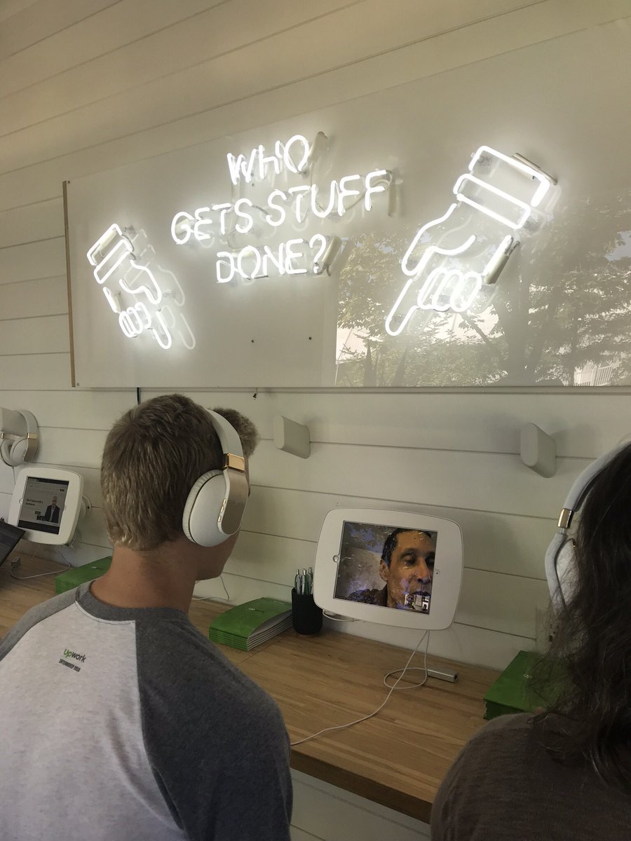 mdynan1's tweet photo. At Microsoft campus for the One Week Hackathon for my internship with @Upwork, displaying the value of freelancers at the Upwork Experience #BabsonIntern https://t.co/xBOUBY8fVk