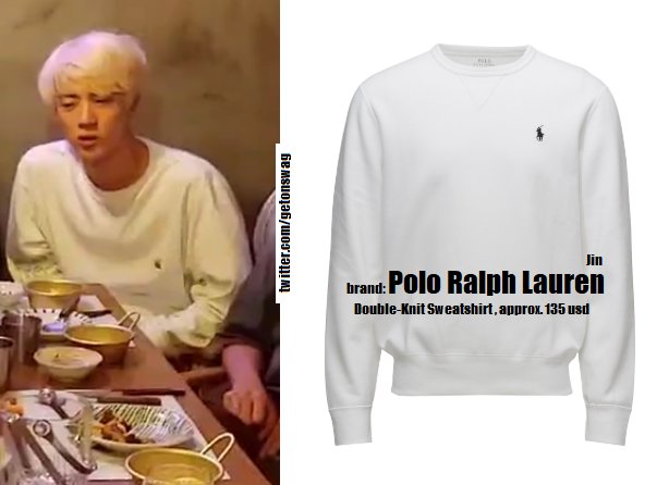 JIN #BTS 180725 #JIN #방탄소년단 #진 #석진 Polo Ralph Lauren