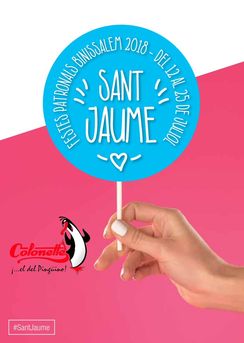 COLONETTECLUB's tweet photo. #Binissalem està de festa avui es #SantJaume. Celebra-ho amb #Colonette 🍹😋😋😋🐧 https://t.co/k7CCl717Mu