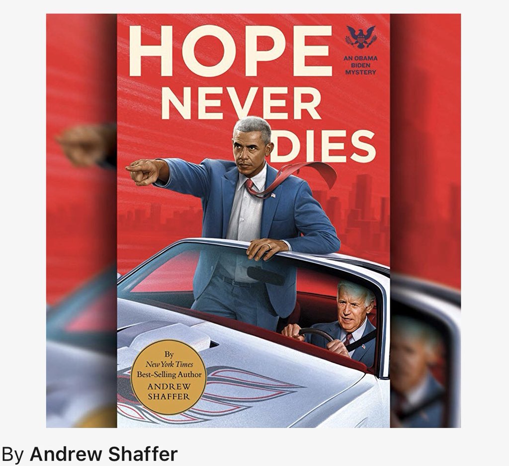 .@andrewtshaffer THIS IS AMAZING! I’ve been missing my favorite power duo and you have filled that void! ⭐️⭐️⭐️⭐️⭐️I remember the last political parody you wrote—I laughed so hard during that book! Well, until Nov 8th when it all came true.
