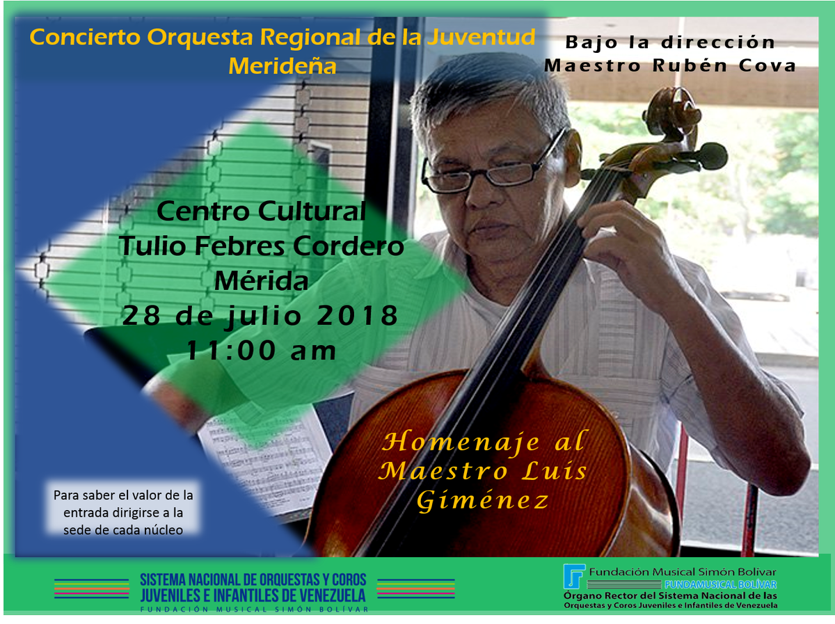 #ConciertoRegionaldeOrquestasSinfónicas Mérida