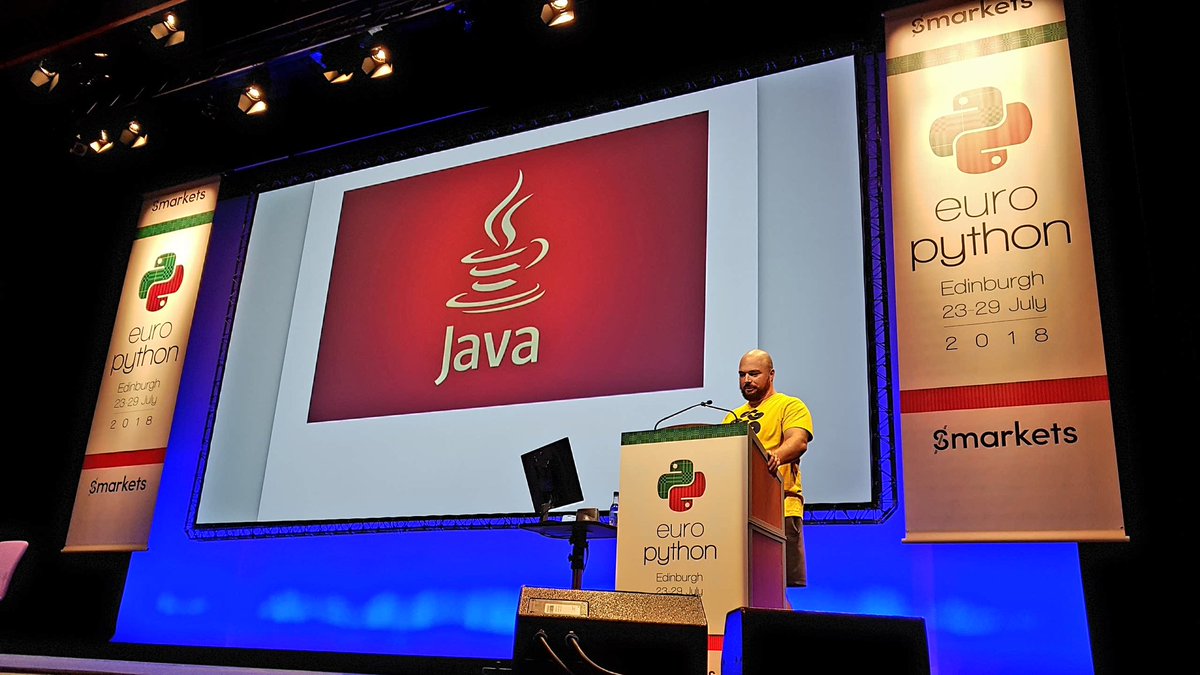 noahcse's tweet image. Java !
#EuroPython , #EuroPython2018